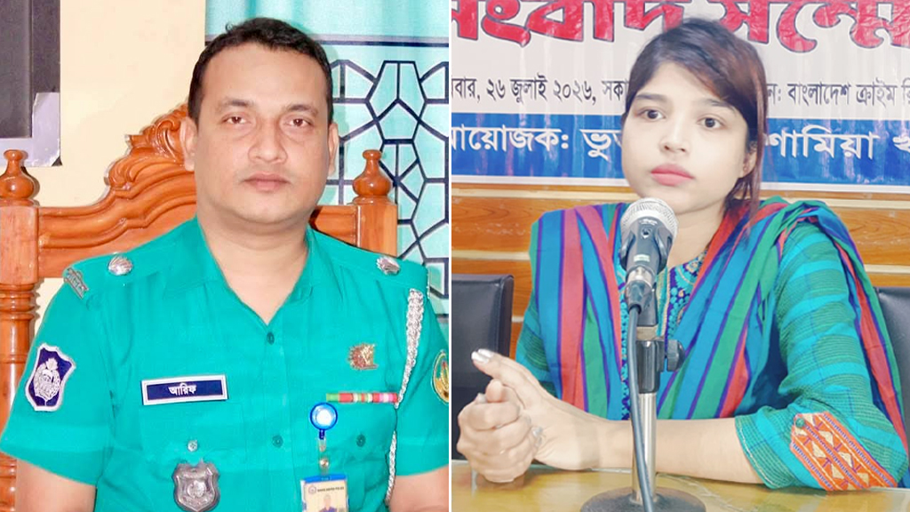 নিজেই মাদক বহন ও সরবরাহ করেন পুলিশের এএসপি, সংবাদ সম্মেলনে জানালেন স্ত্রী